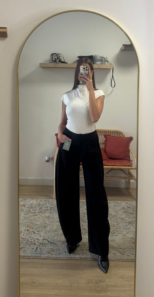 Pantalón bombacho ante