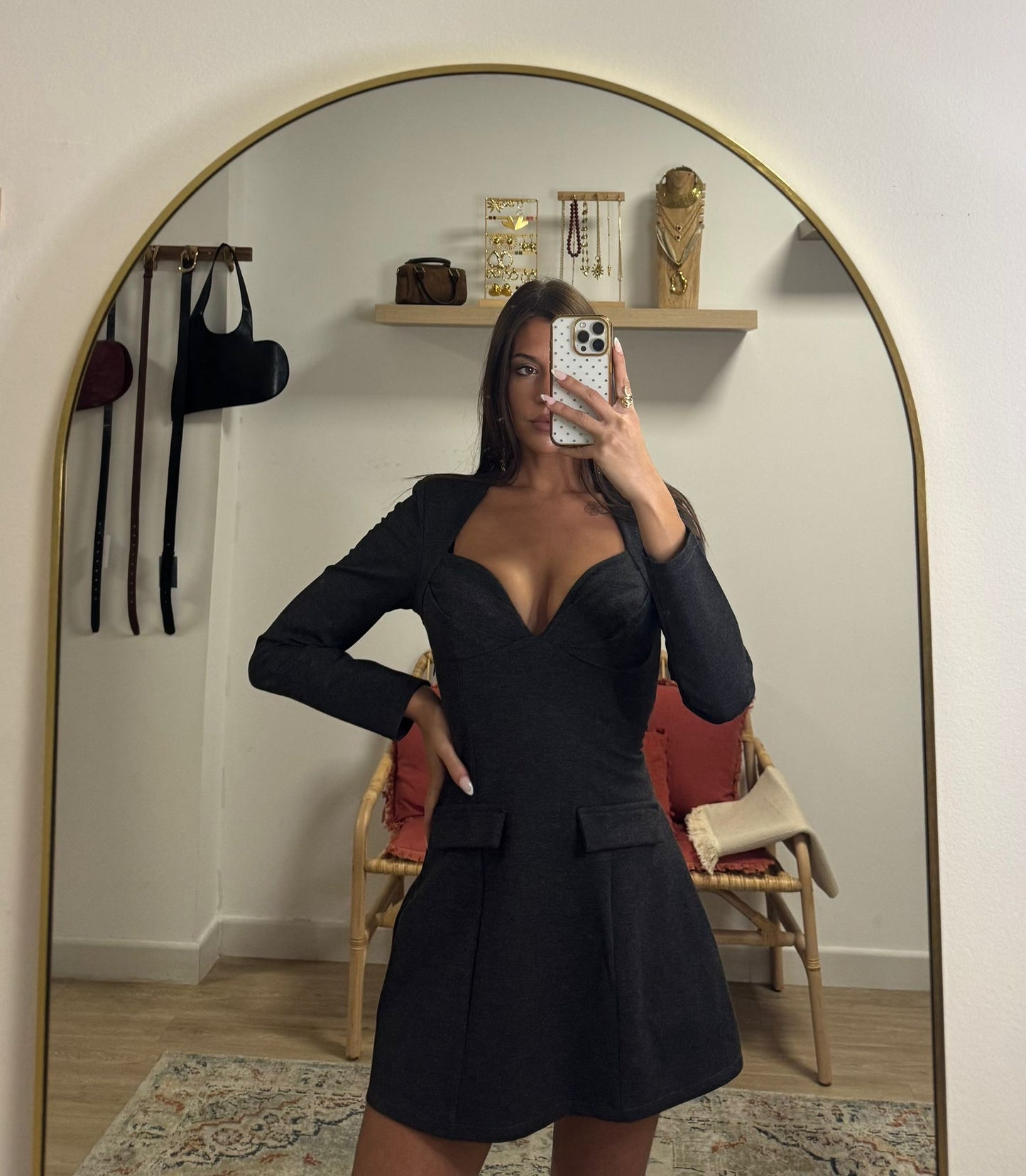 Vestido escote sirena