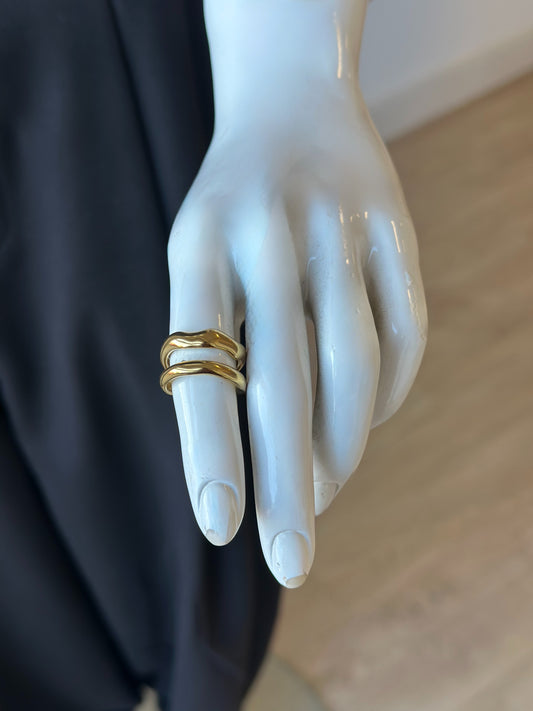 Anillo doble aro