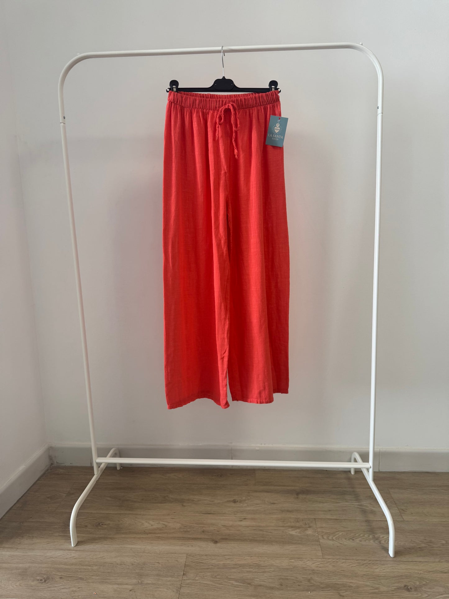 Pantalón Lino Coral | Tendencia Moda 2025