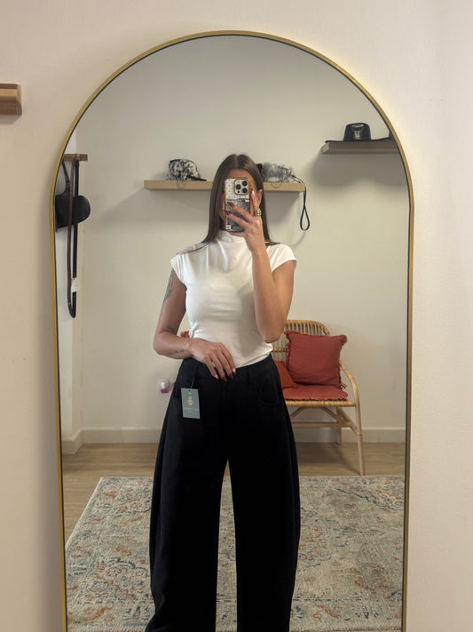 Pantalón bombacho ante