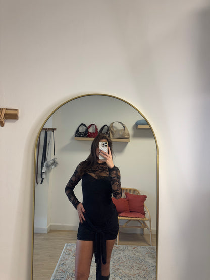 Vestido Encaje Negro