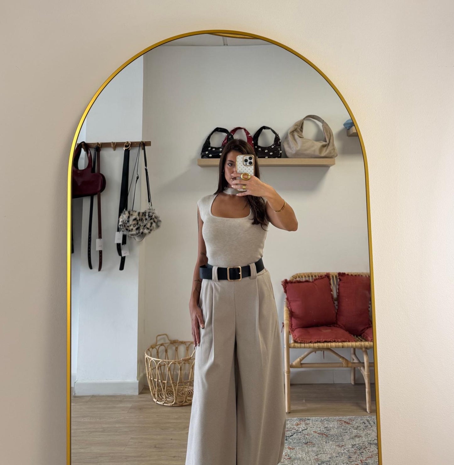 Pantalón elefante pinza