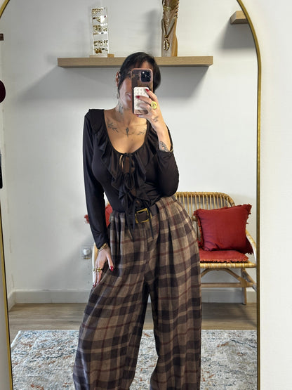 Pantalón cuadros