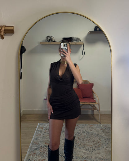 Vestido cascada Minos