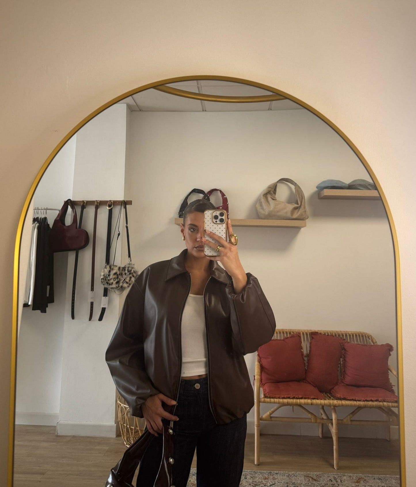 Abrigo bombers polipiel