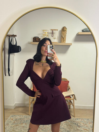 Vestido escote sirena