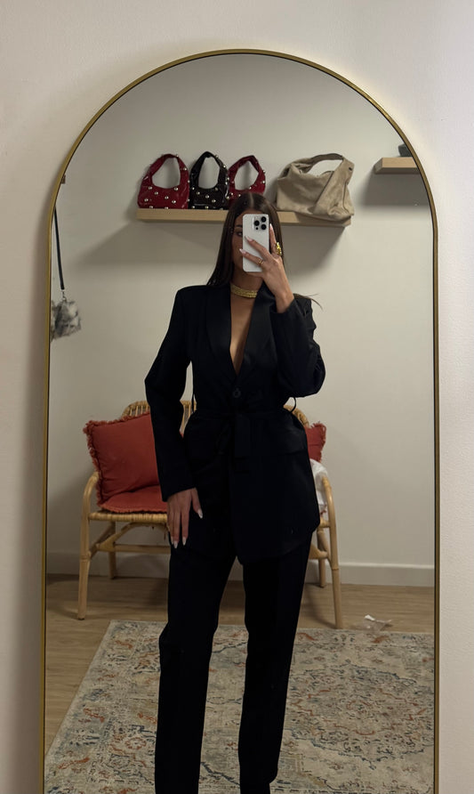 Blazer y pantalón pinza