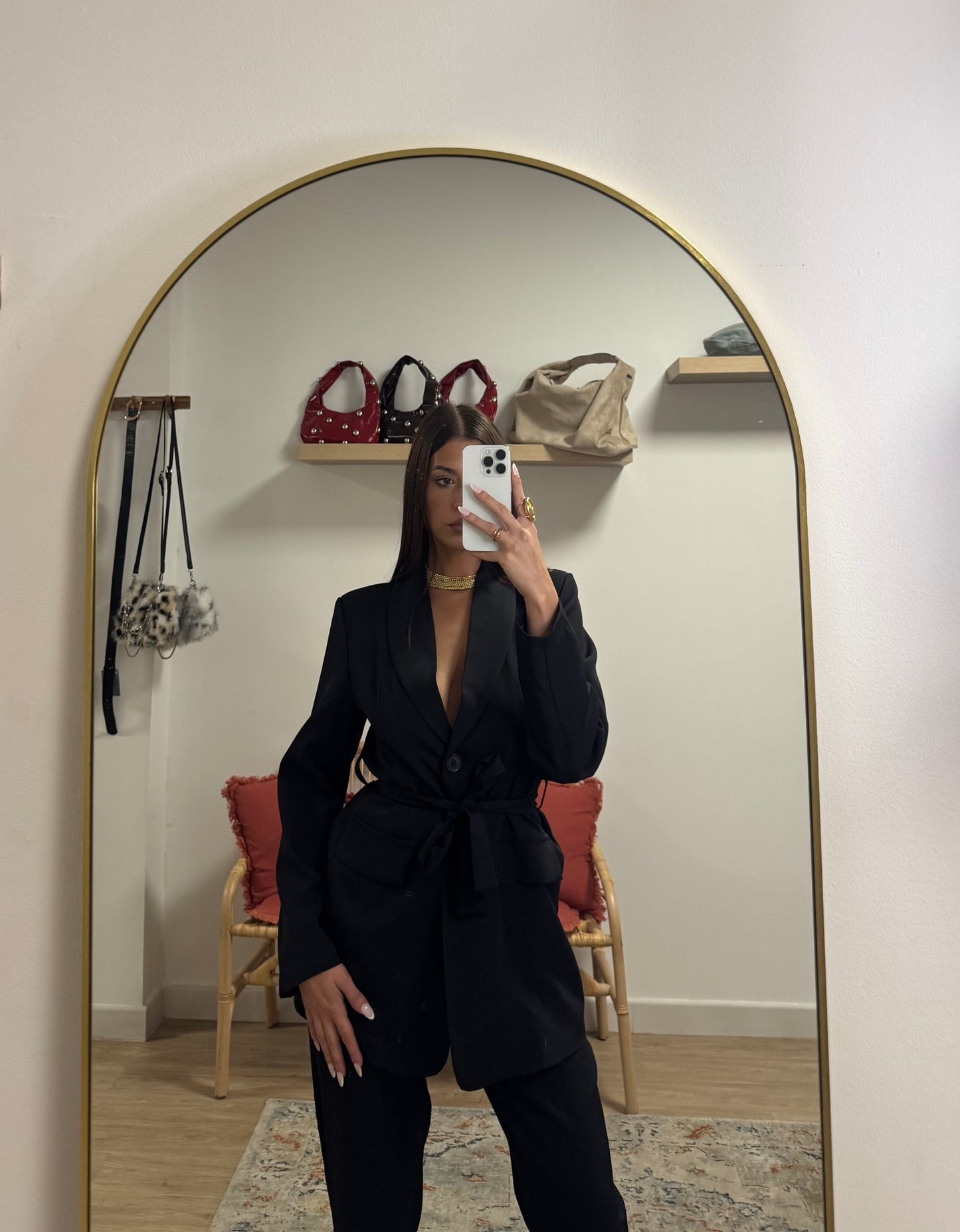Blazer y pantalón pinza