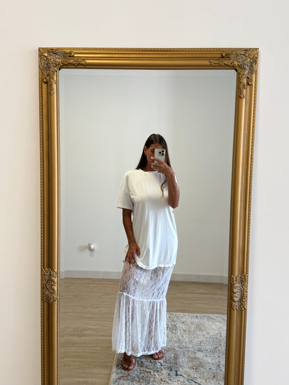 Vestido Encaje Oversize | Tendencia Moda 2025