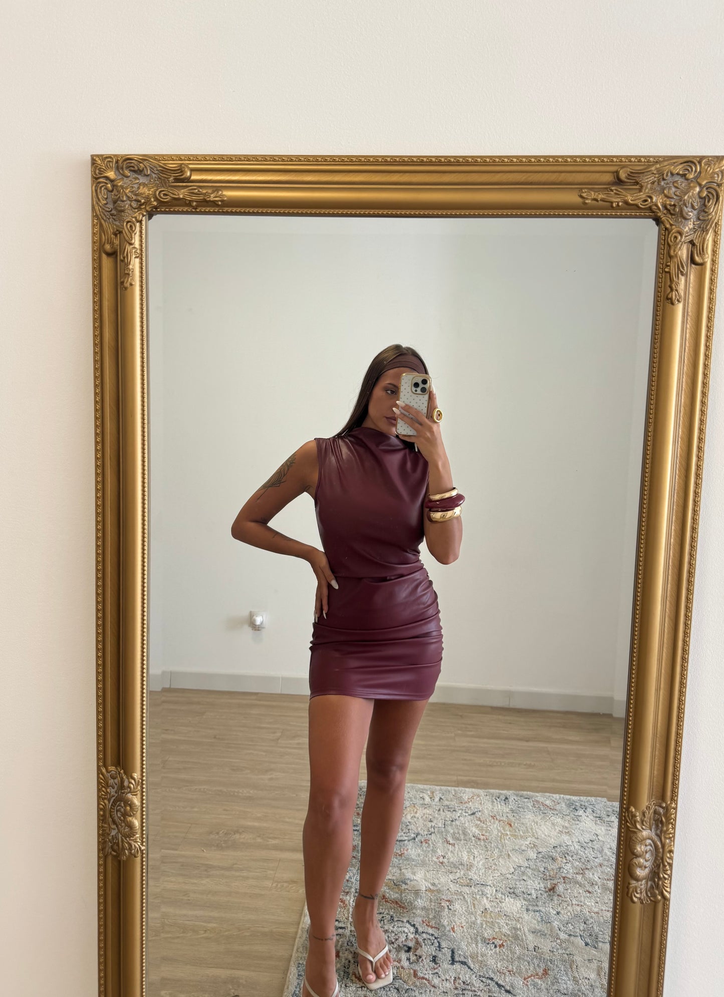 Vestido cuero | Tendencia Moda 2025