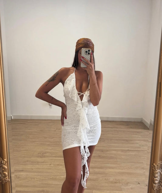 Vestido boho blanco | Tendencia Moda 2025