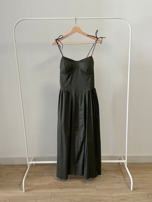 Vestido picnic verde | Tendencia Moda 2025