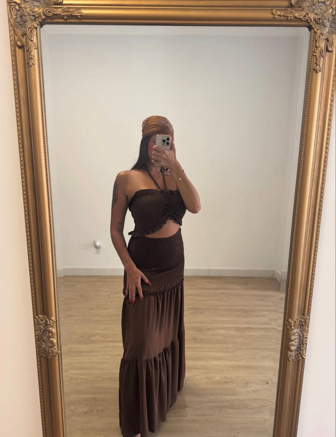 Vestido caribe marrón | Tendencia Moda 2025