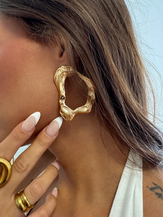 Pendientes ondulados | Tendencia Moda 2025